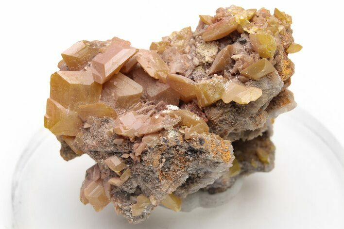 Yellow-Orange Wulfenite Cluster - La Morita Mine, Mexico #237097